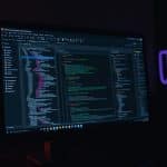 Custom website being built with Texas design elements