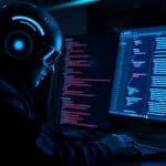 AI coding agent building a custom WordPress theme with code editor 2026