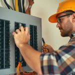 Professional electrician website design example for Spring Texas electrical contractors