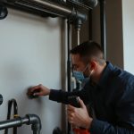 Modern plumber website design showcase The Woodlands Texas mobile responsive