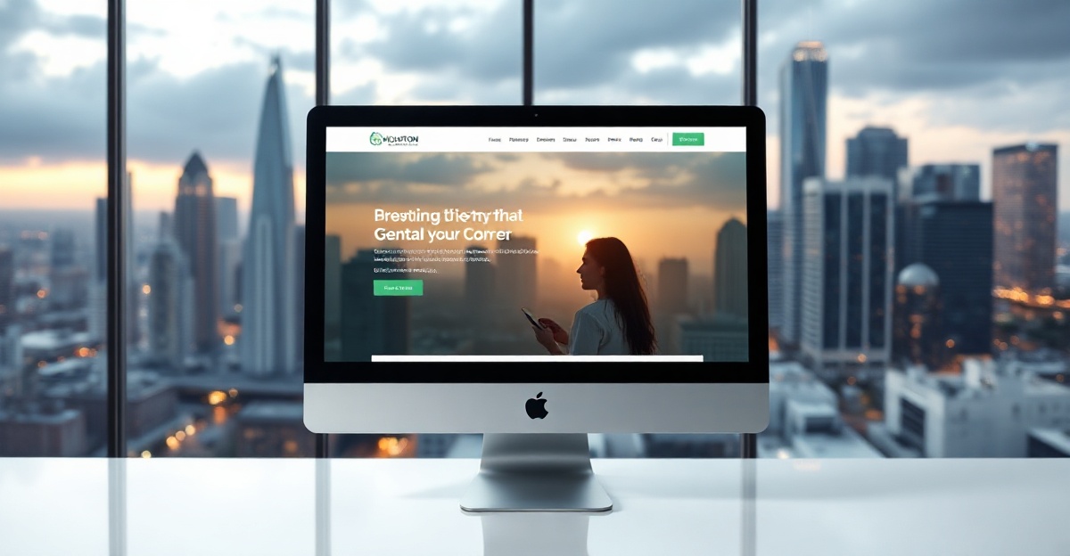 dentist-website-design-houston-tx Modern dental practice website design Houston Texas professional layout