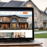 Modern realtor website design showcasing luxury Sugar Land TX properties with IDX search integration