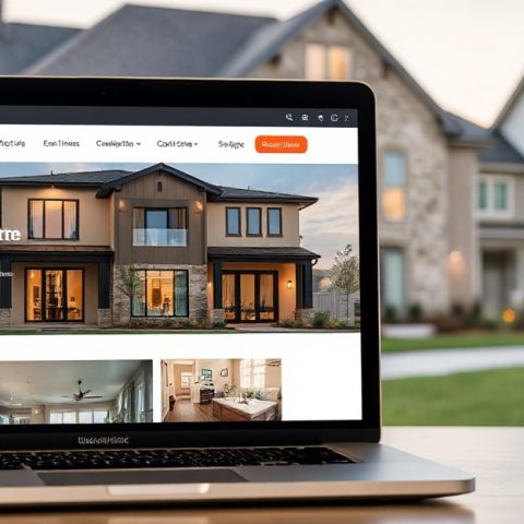 featured-image Modern realtor website design showcasing luxury Sugar Land TX properties with IDX search integration