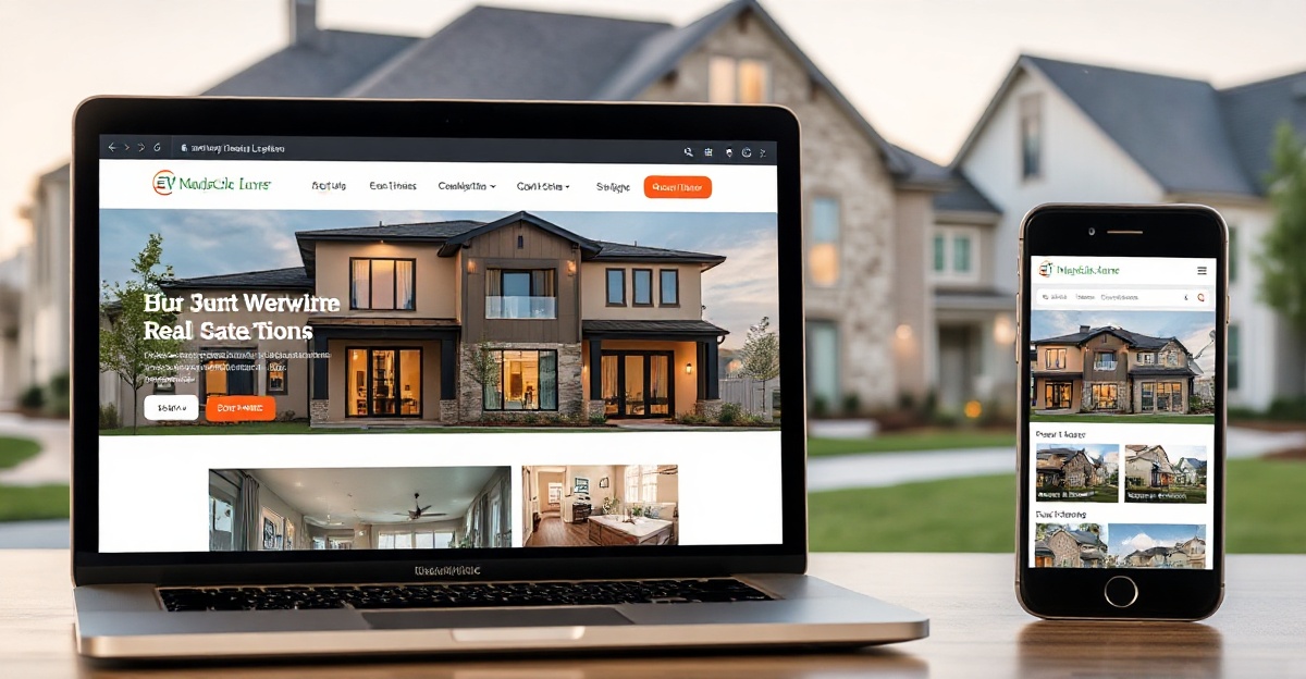 featured-image Modern realtor website design showcasing luxury Sugar Land TX properties with IDX search integration