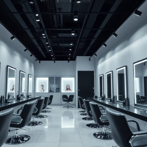 salon-website-design-pearland-tx Modern salon interior design Pearland TX professional beauty business
