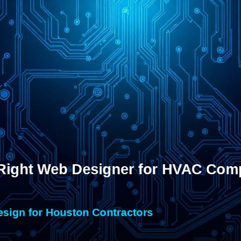 web-designer-hvac-companies-houston Web designer for HVAC companies Houston dark tech banner