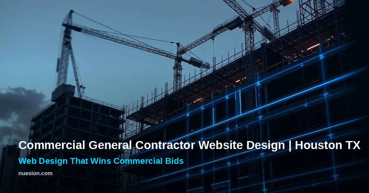 commercial-general-contractor-website-houston-tx Commercial general contractor website design mockup for a Houston TX construction firm
