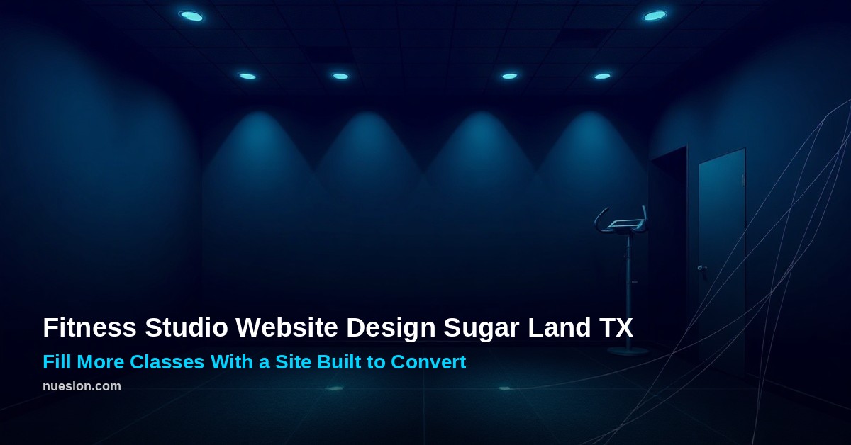 fitness-studio-website-design-sugar-land-tx Fitness studio website design mockup for a Sugar Land TX gym