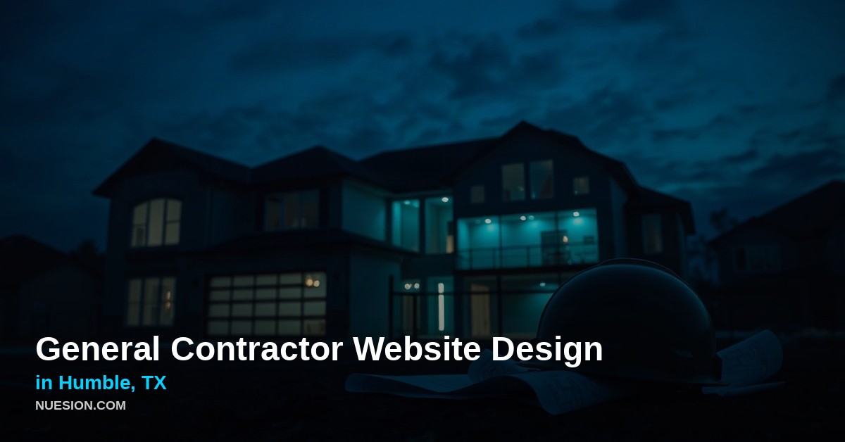 general-contractor-website-design-humble-tx General contractor website design mockup for Humble Texas contractors