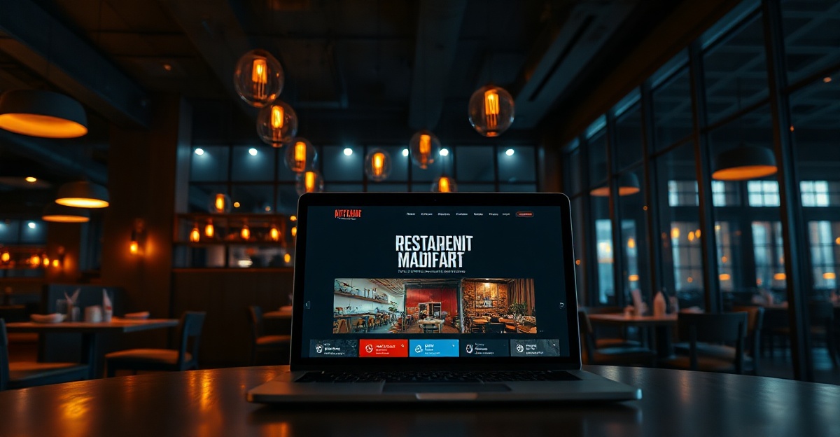 restaurant-website-design-houston Modern restaurant website design mockup for Houston restaurant