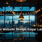 Restaurant website design Sugar Land TX dining scene by Nuesion