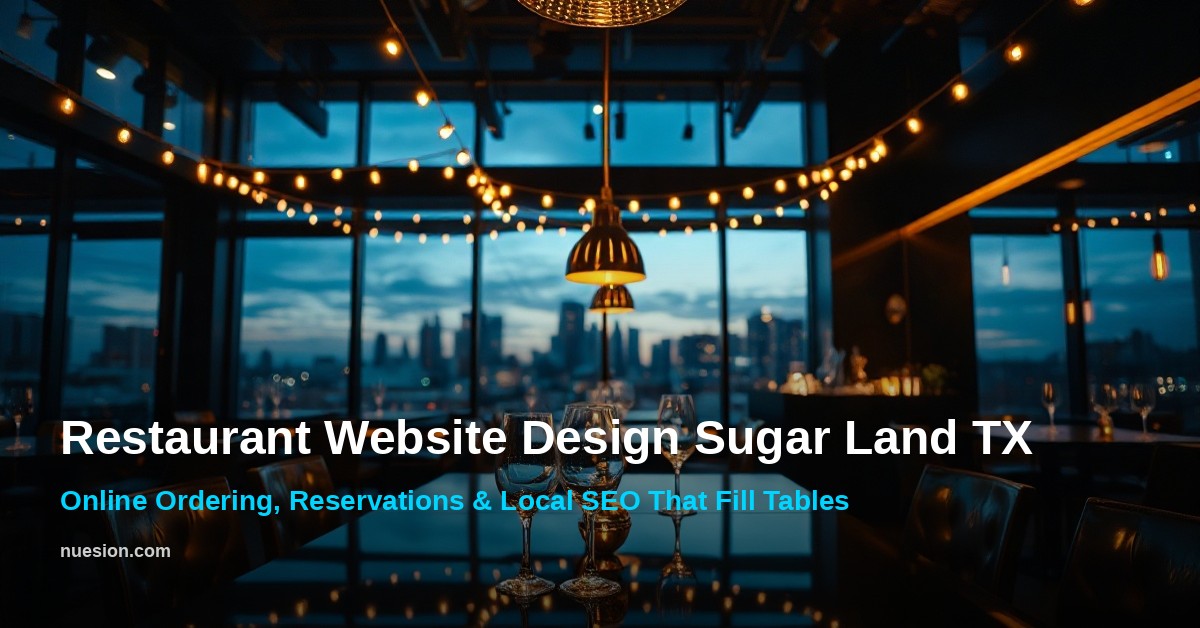restaurant-website-design-sugar-land-tx Restaurant website design Sugar Land TX dining scene by Nuesion