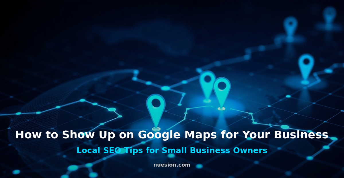 featured-image Business owner viewing Google Maps local search results on laptop