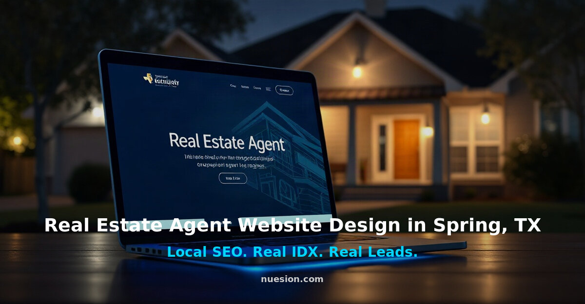 real-estate-agent-website-design-spring-tx Real estate agent website design mockup for Spring TX realtors