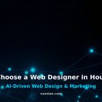 Business owner reviewing web design proposals in Houston TX